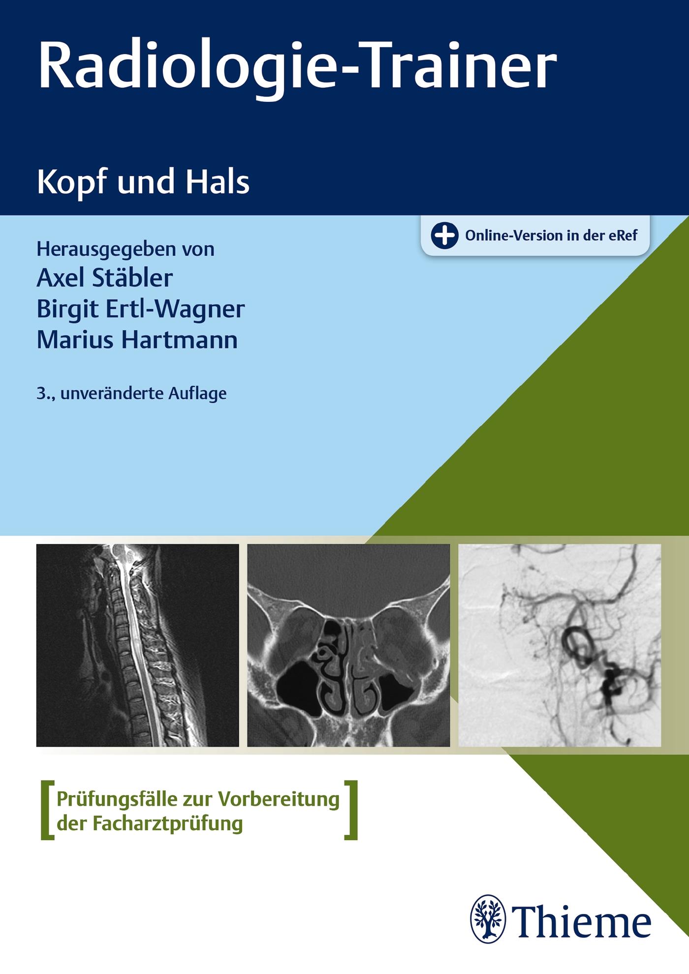 Vorderes Coverbild Radiologie-Trainer Kopf und Hals