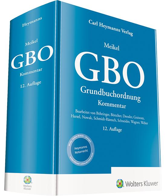 Vorderes Coverbild Meikel, GBO - Kommentar