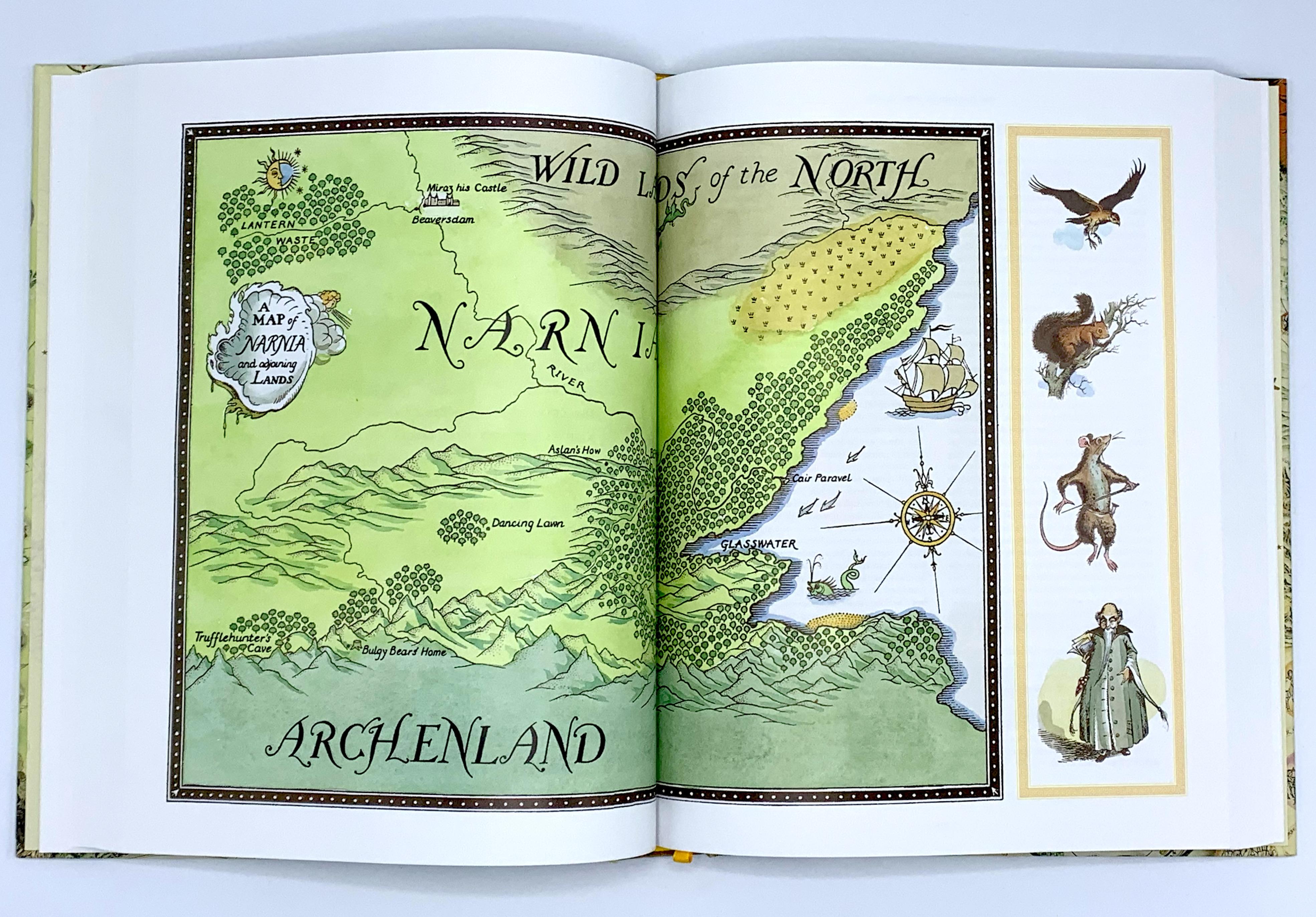 Beispielinhalt (Bild) Die Chroniken von Narnia - Illustrierte Gesamtausgabe