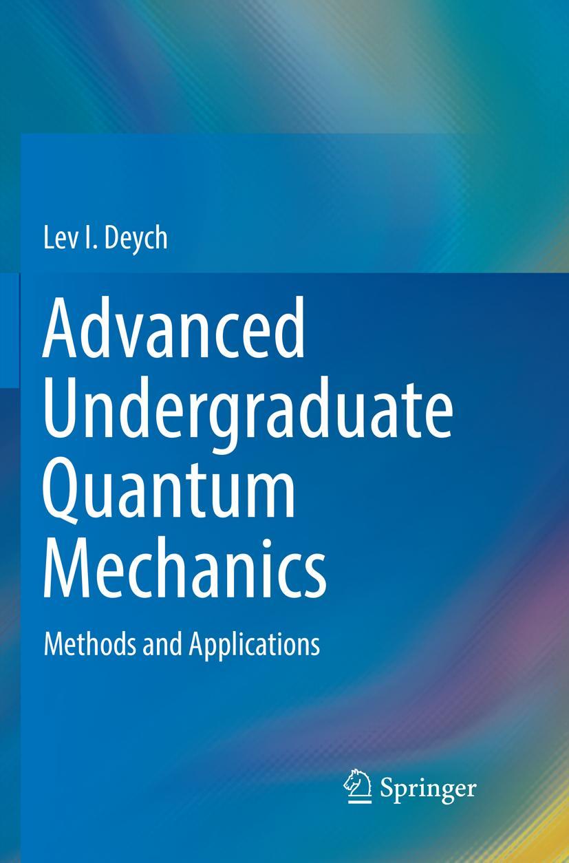 Vorderes Coverbild Advanced Undergraduate Quantum Mechanics