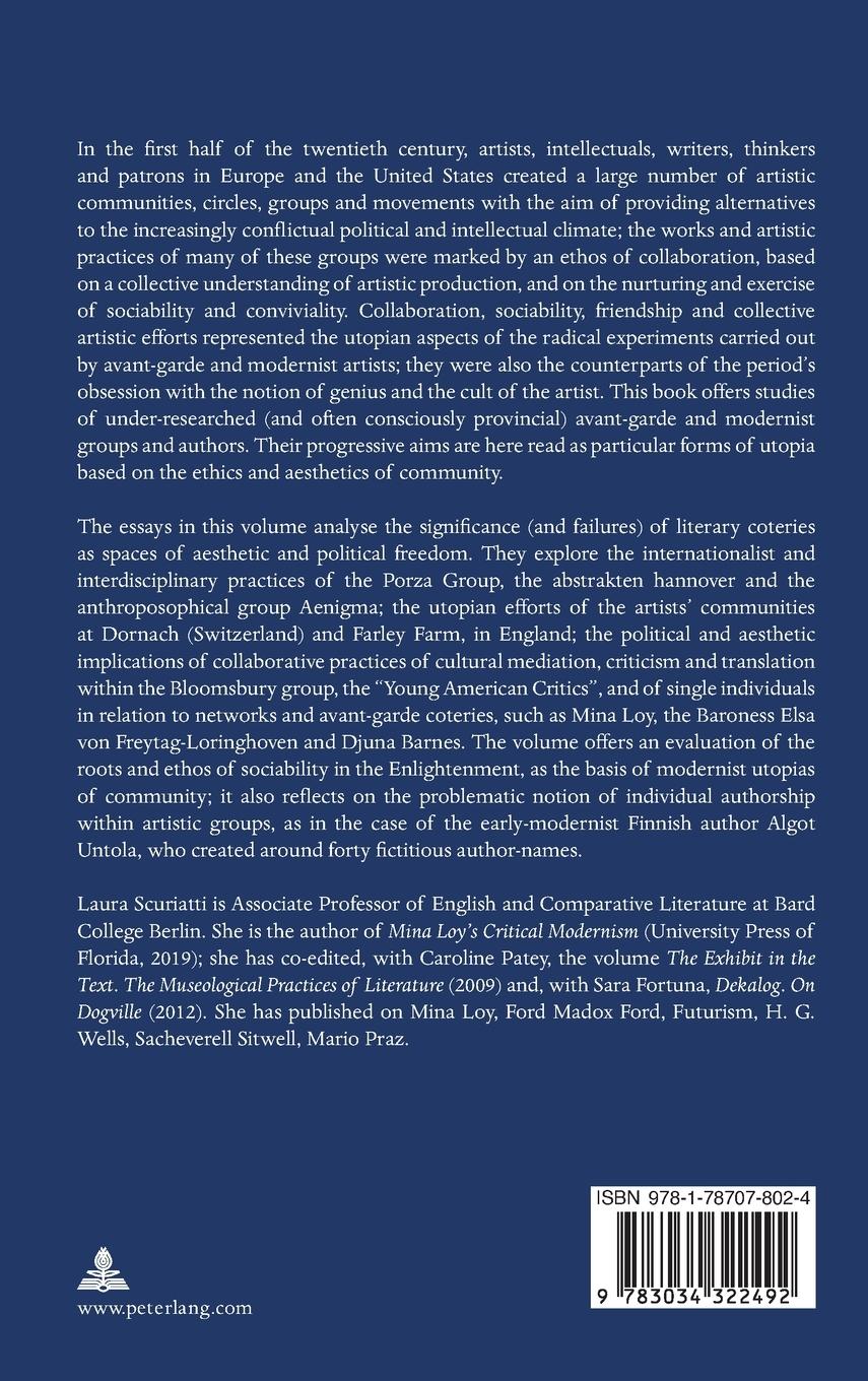 Rückseitencover Groups, Coteries, Circles and Guilds