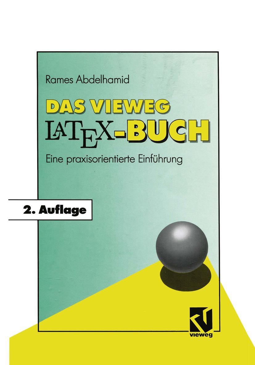 Vorderes Coverbild Das Vieweg LATEX-Buch