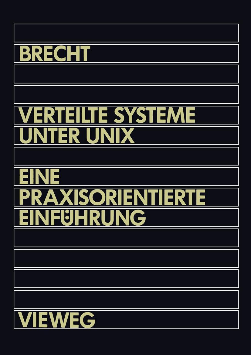Vorderes Coverbild Verteilte Systeme unter UNIX