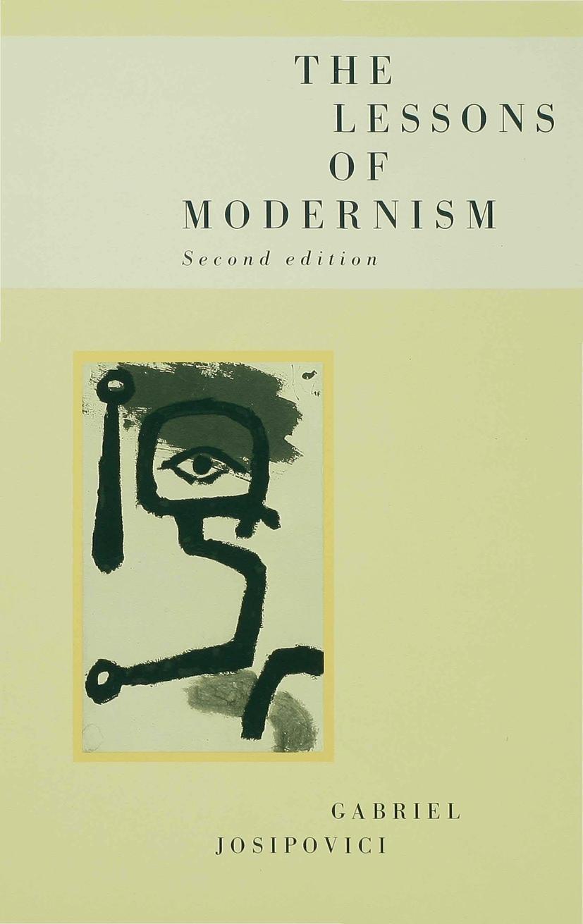 Vorderes Coverbild The Lessons of Modernism