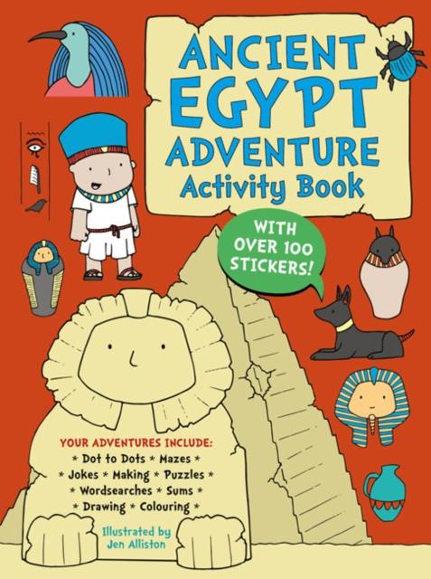 Vorderes Coverbild Ancient Egypt Adventure Activity Book