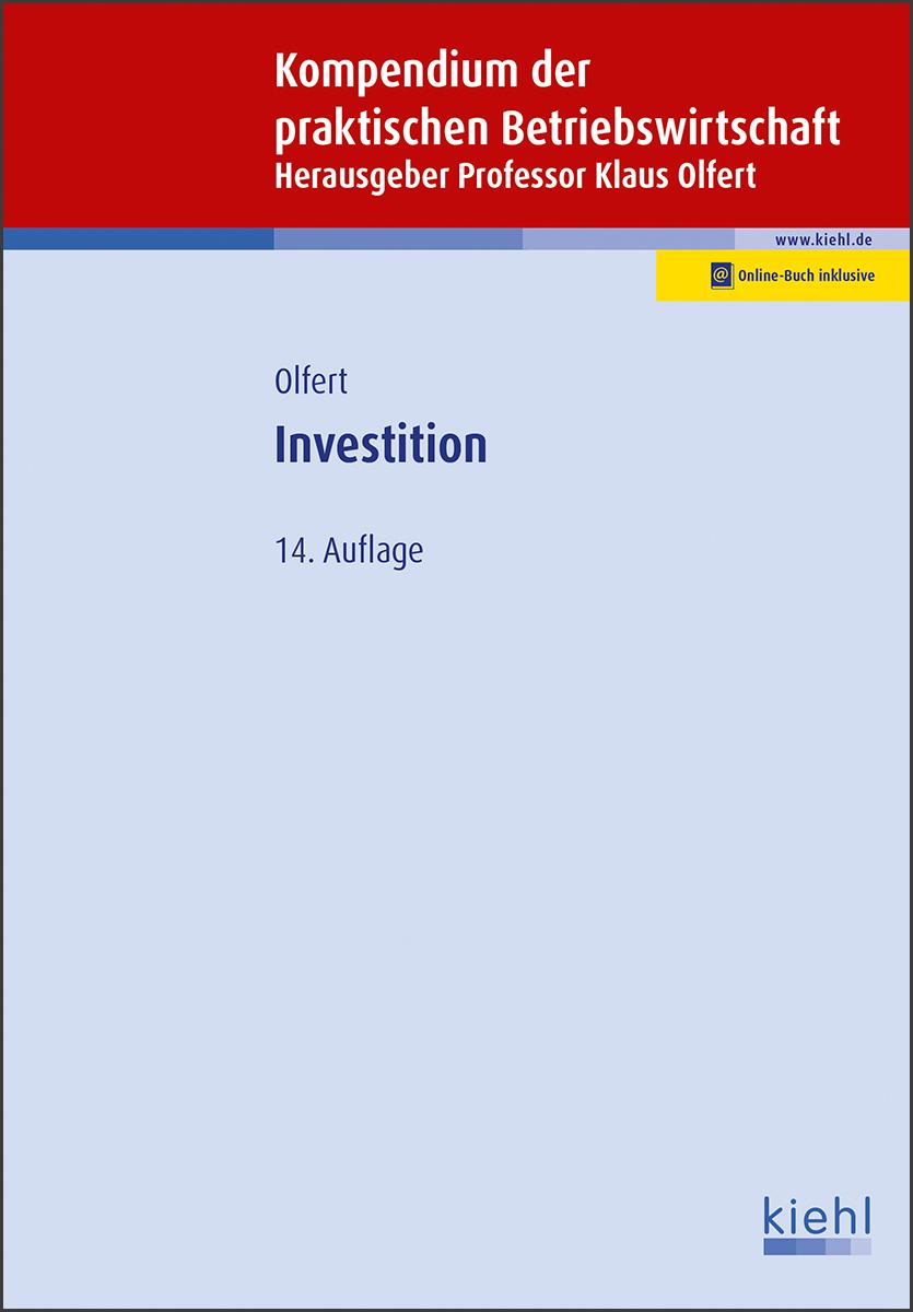 Vorderes Coverbild Investition