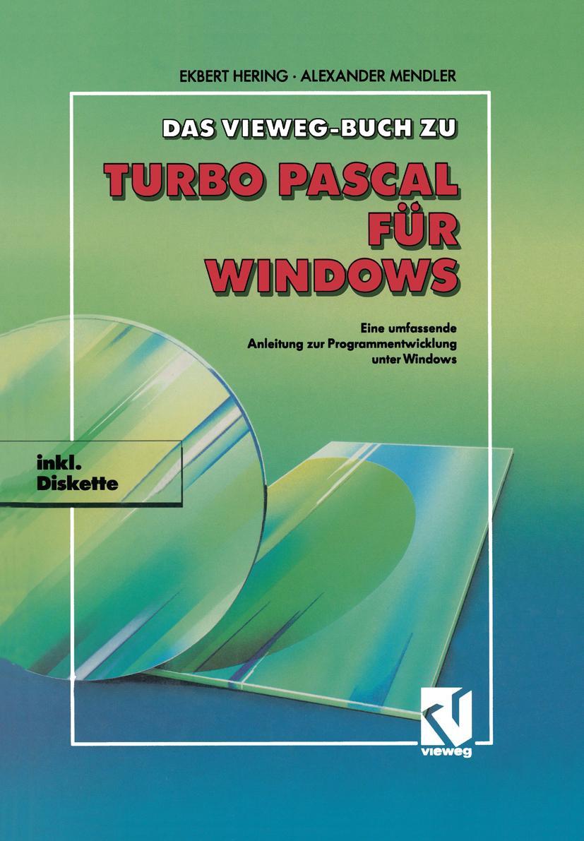 Vorderes Coverbild Das Vieweg Buch zu Turbo Pascal für Windows