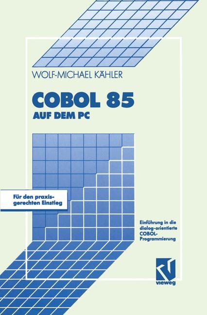 Vorderes Coverbild COBOL 85 auf dem PC