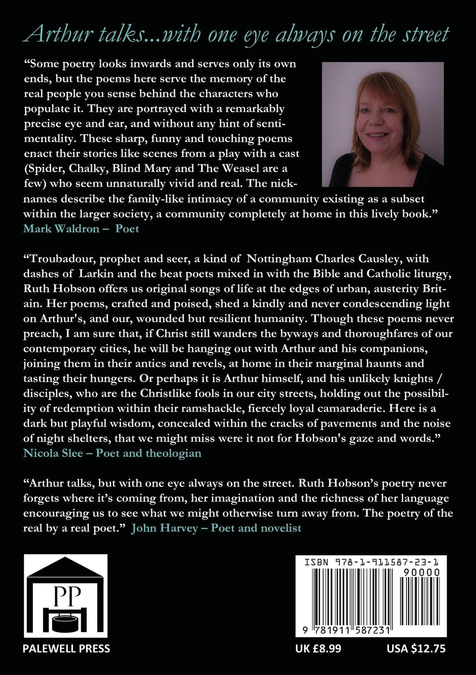 Rückseitencover Arthur Talks