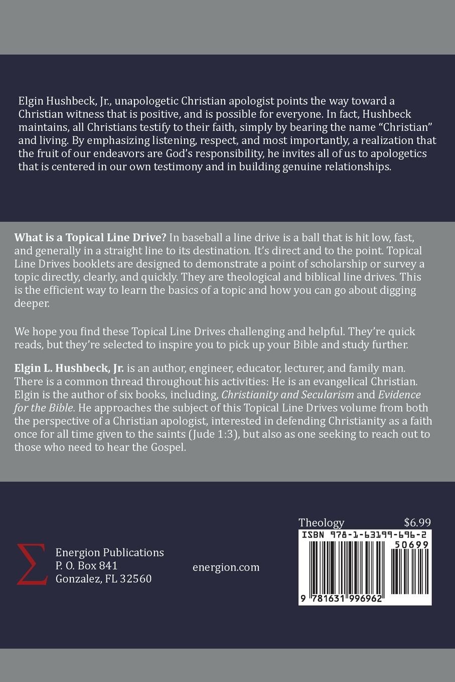 Rückseitencover Doing Apologetics