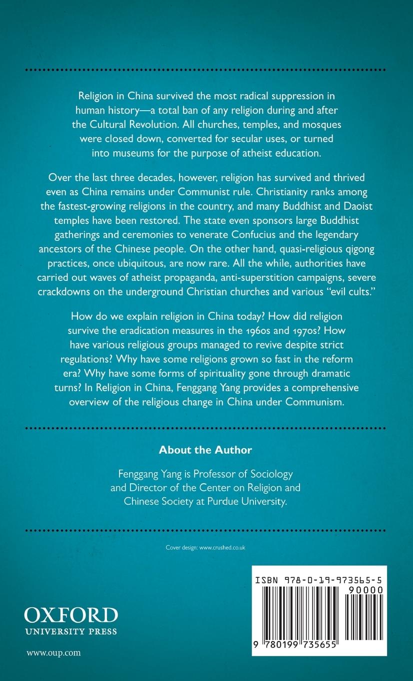 Rückseitencover Religion in China
