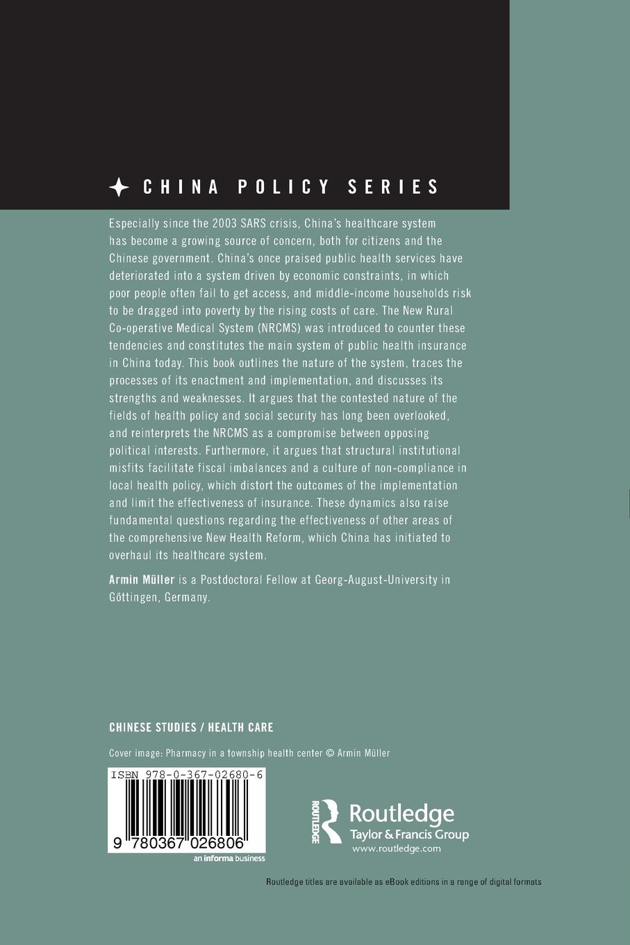 Rückseitencover China's New Public Health Insurance