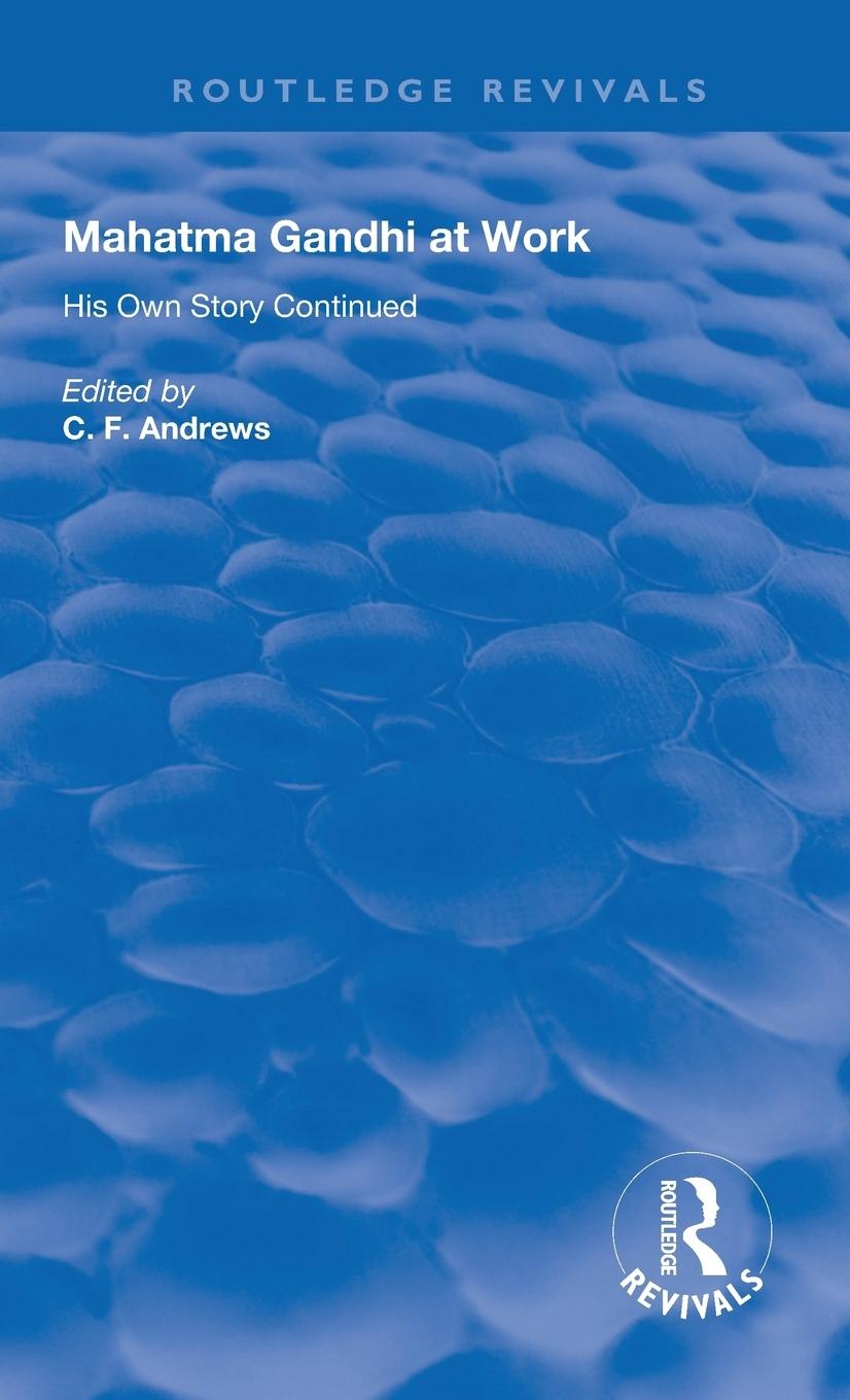 Vorderes Coverbild Mahatma Gandhi At Work