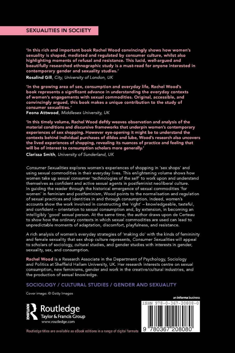 Rückseitencover Consumer Sexualities