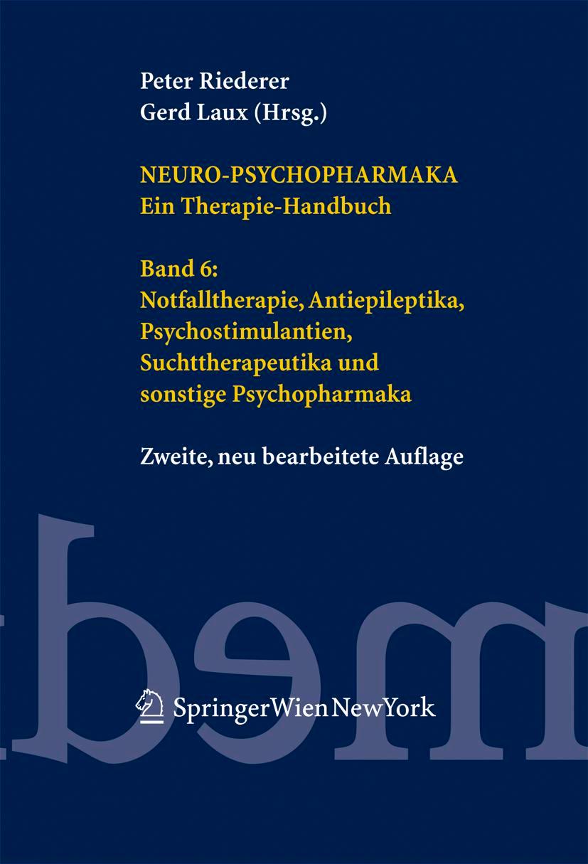 Vorderes Coverbild Neuro-Psychopharmaka. Ein Therapie-Handbuch