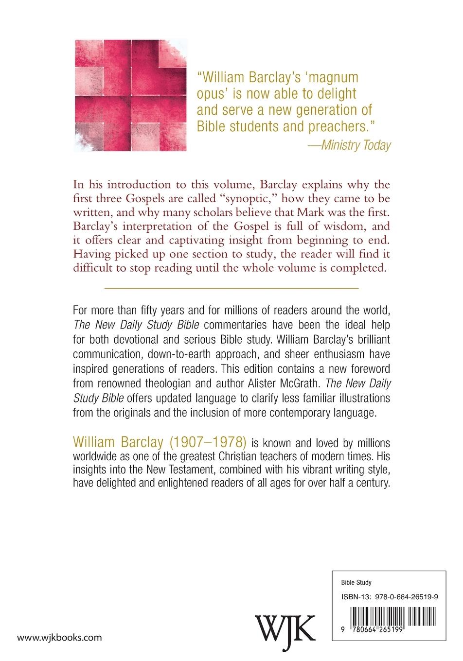 Rückseitencover The Gospel of Mark (Enlarged Print)