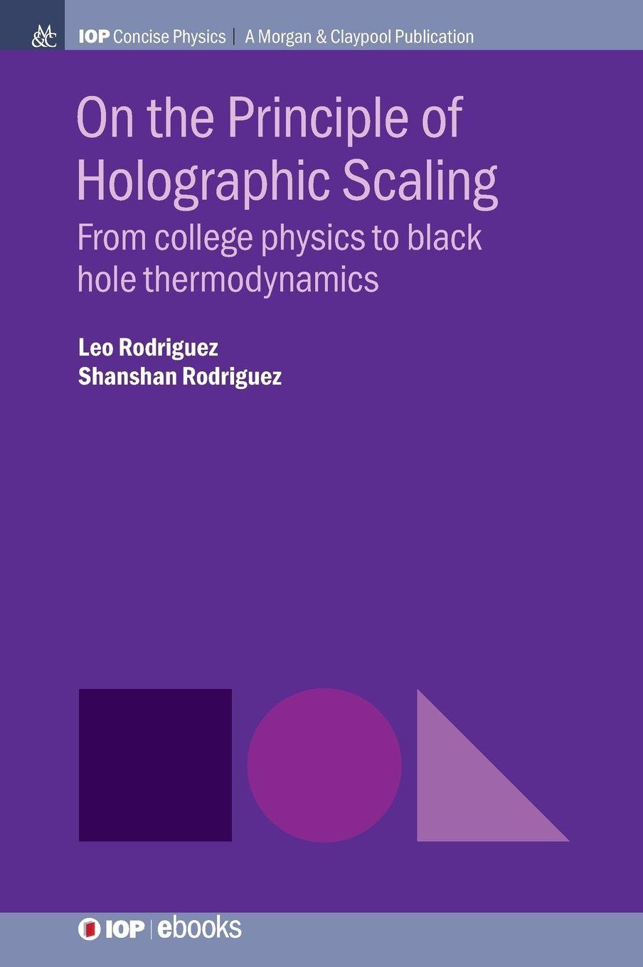 Vorderes Coverbild On the Principle of Holographic Scaling
