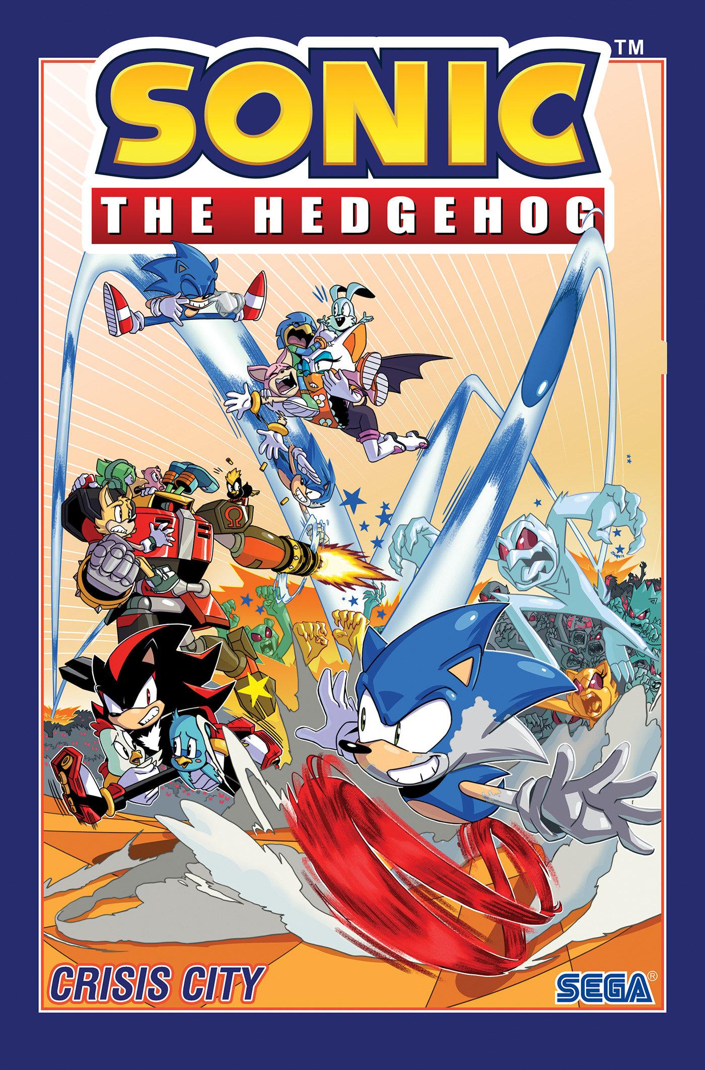Vorderes Coverbild Sonic the Hedgehog, Vol. 5: Crisis City