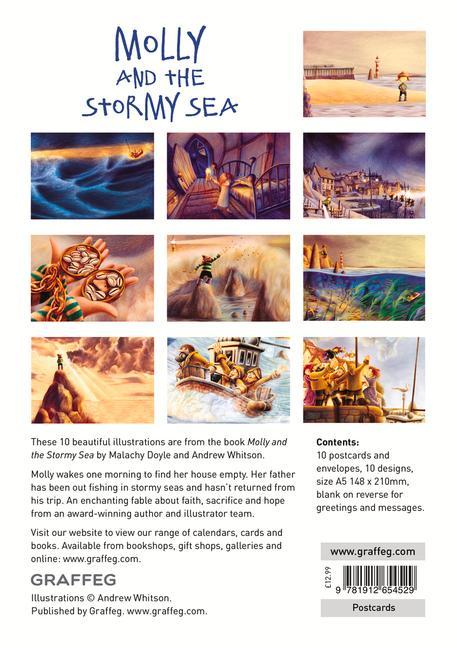 Vorderes Coverbild Molly and the Stormy Sea Postcard Pack