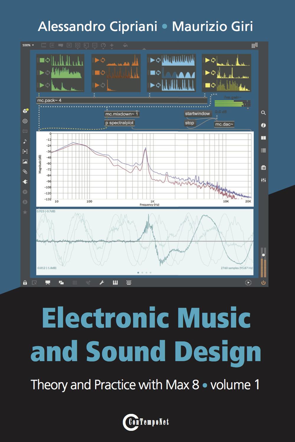 Vorderes Coverbild Electronic Music and Sound Design - Theory and Practice with Max 8 - Volume 1 (Fourth Edition)