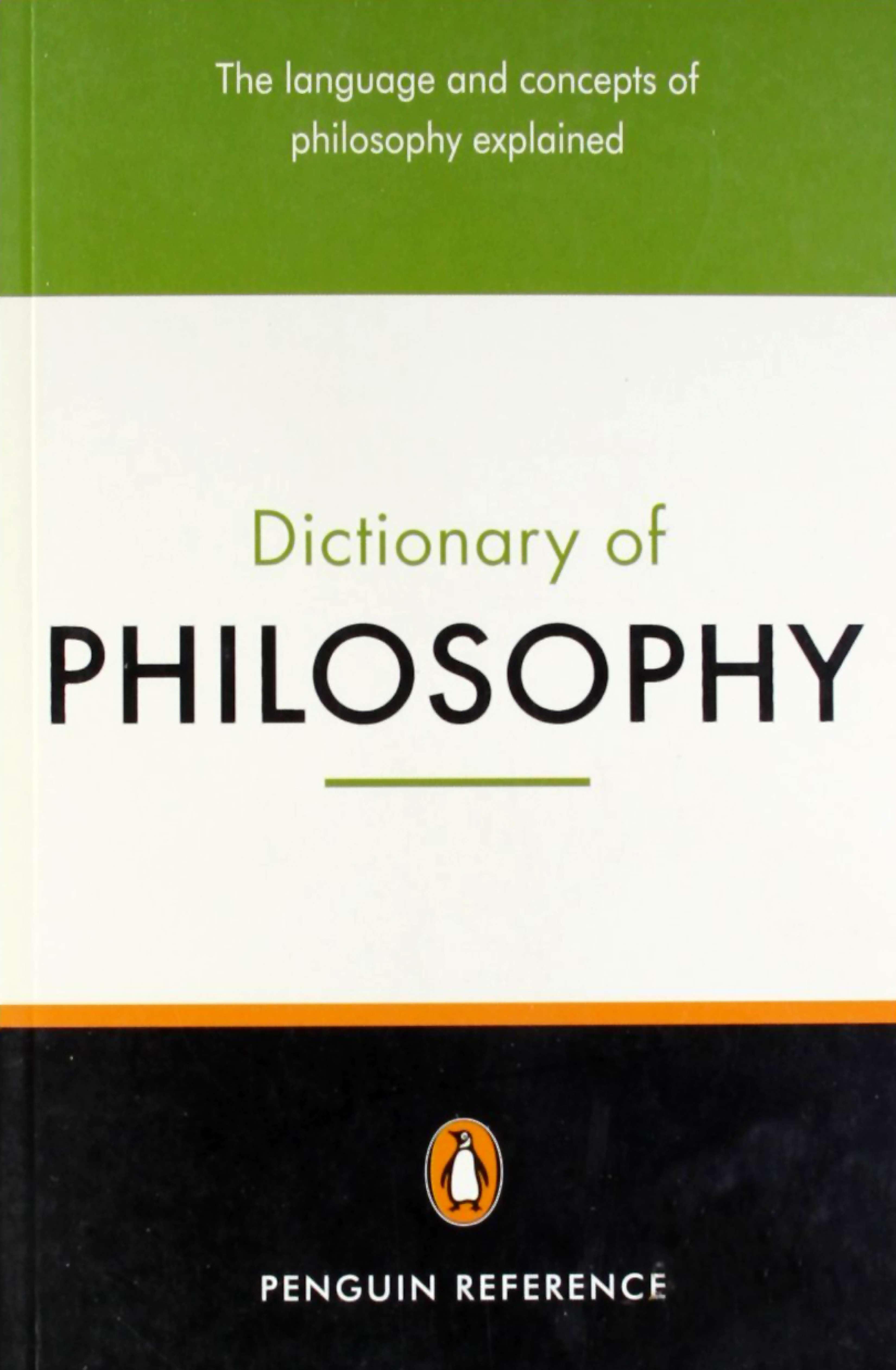 Vorderes Coverbild The Penguin Dictionary of Philosophy
