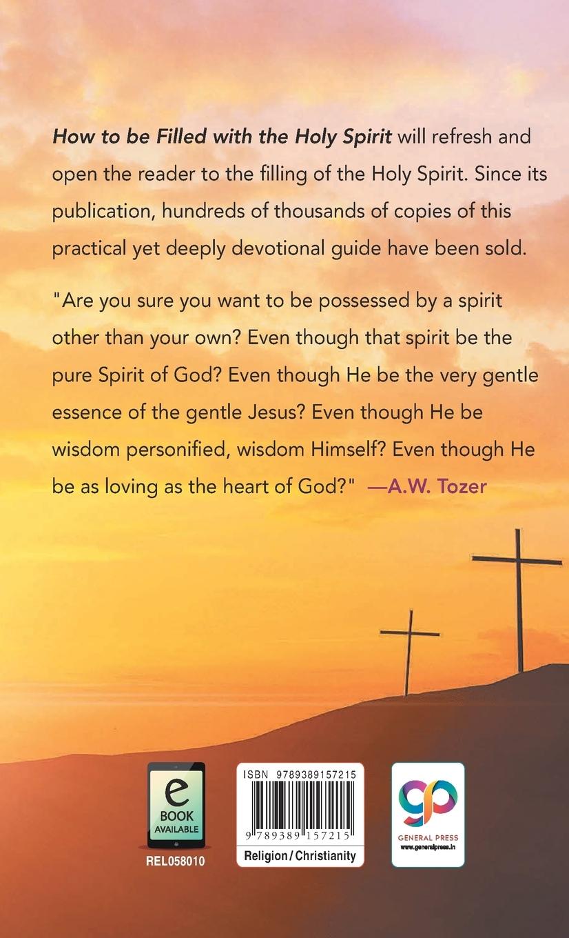Rückseitencover How to be filled with the Holy Spirit
