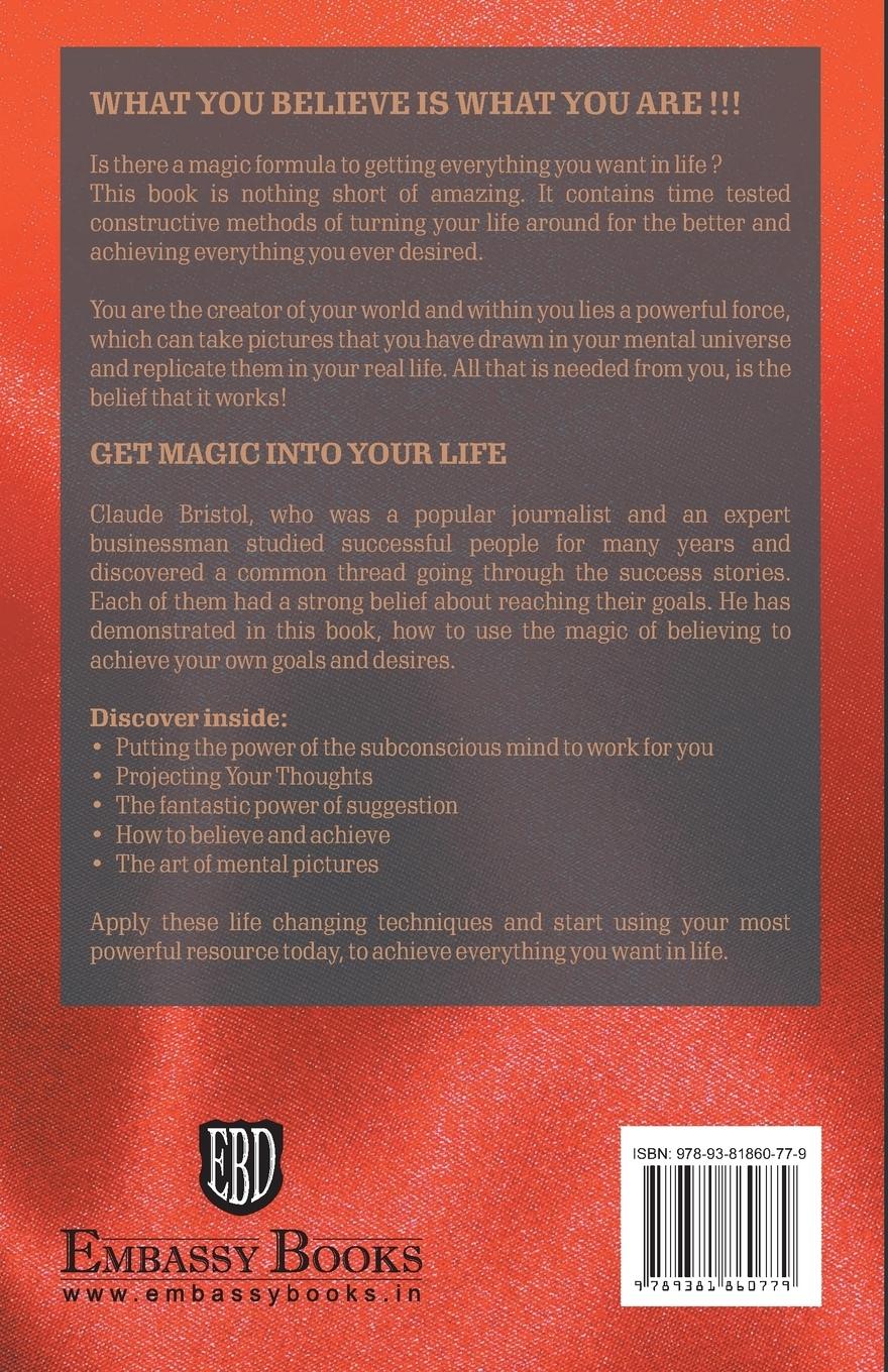 Rückseitencover The Magic Of Believing