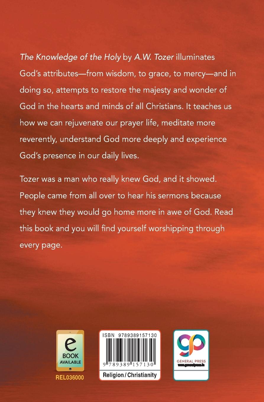 Rückseitencover The Knowledge of the Holy