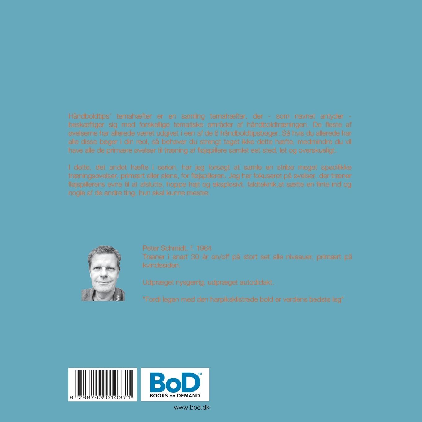 Rückseitencover Træningsøvelser for fløjspilleren