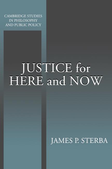 Vorderes Coverbild Justice for Here and Now