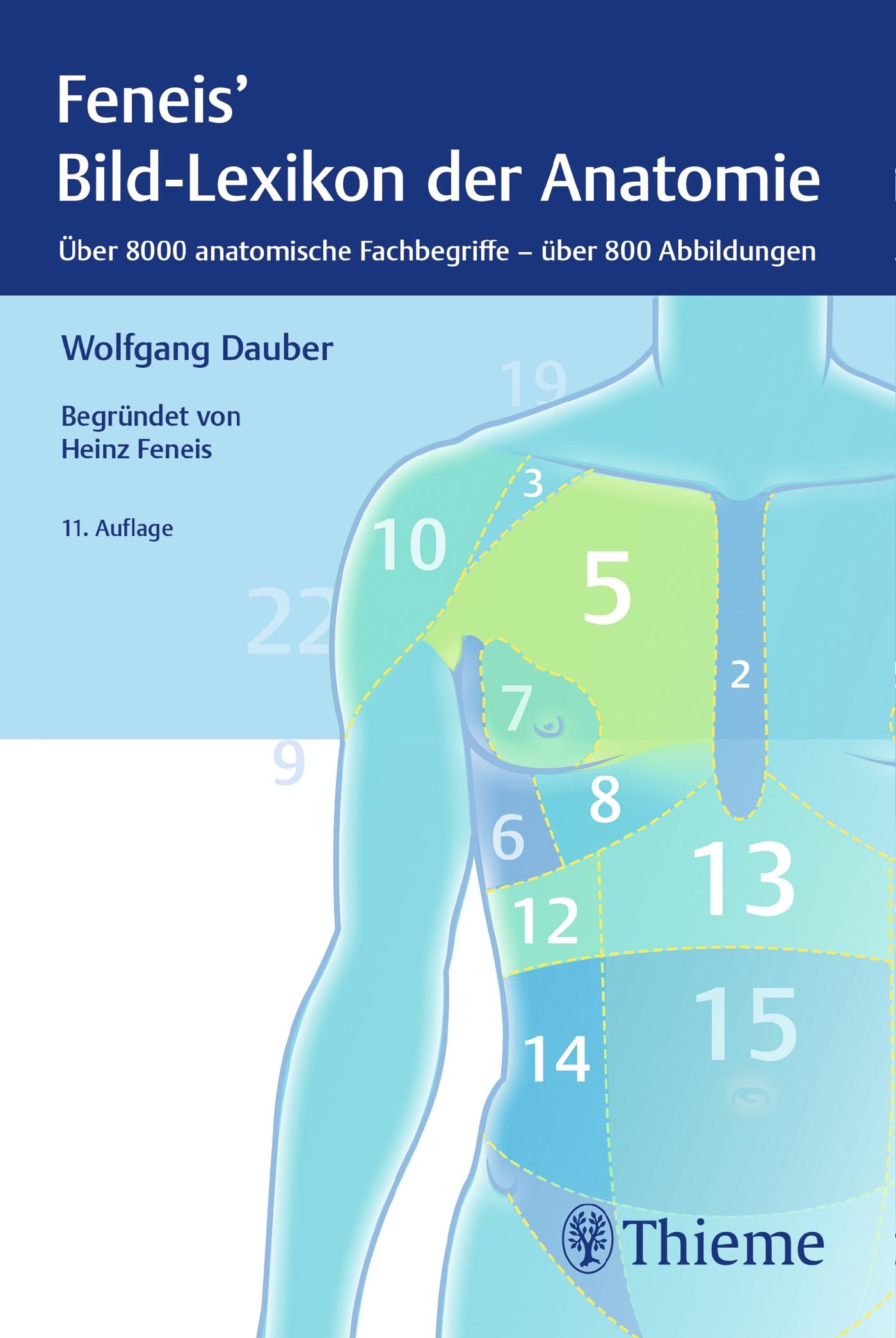 Vorderes Coverbild Bild-Lexikon der Anatomie