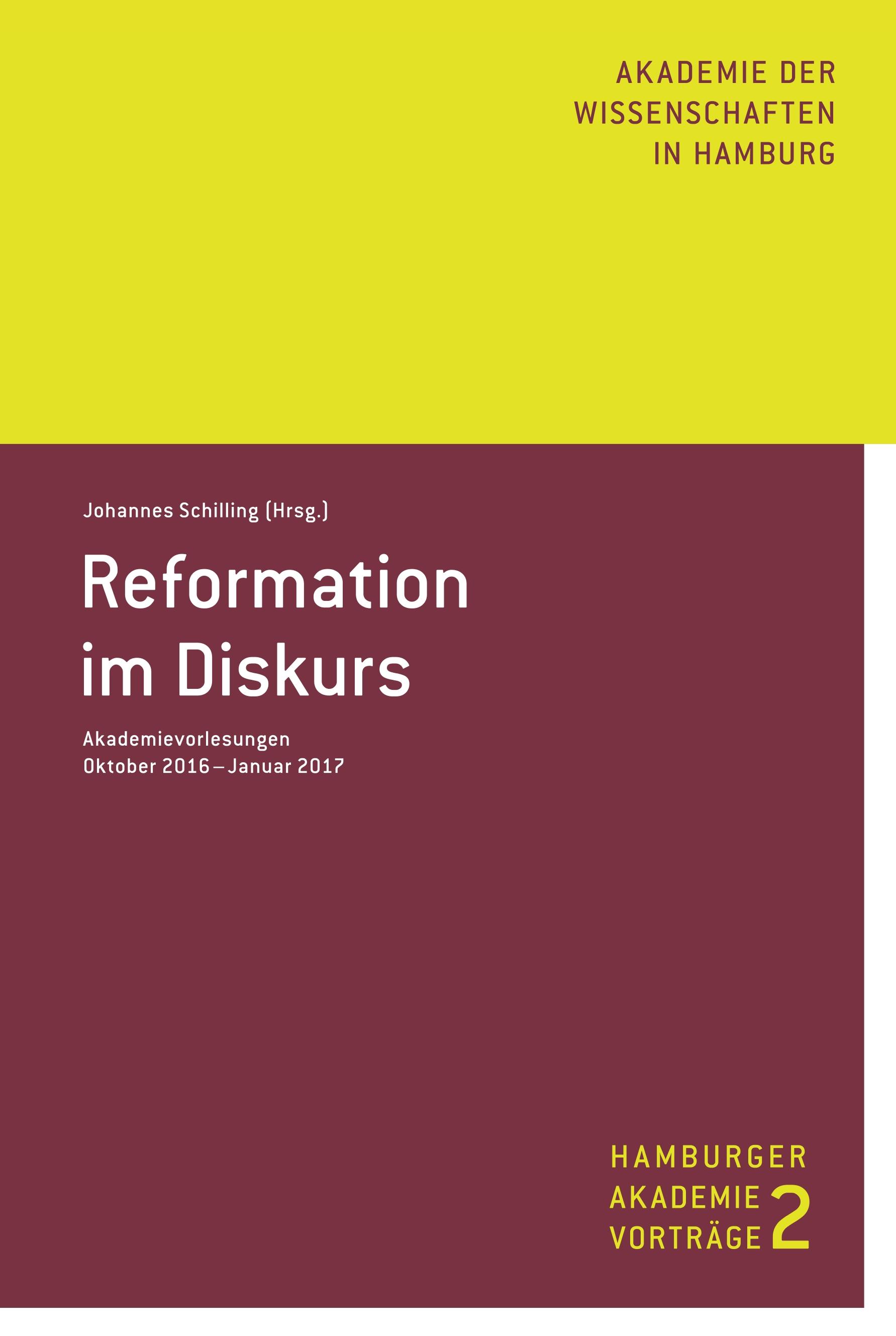 Vorderes Coverbild Reformation im Diskurs
