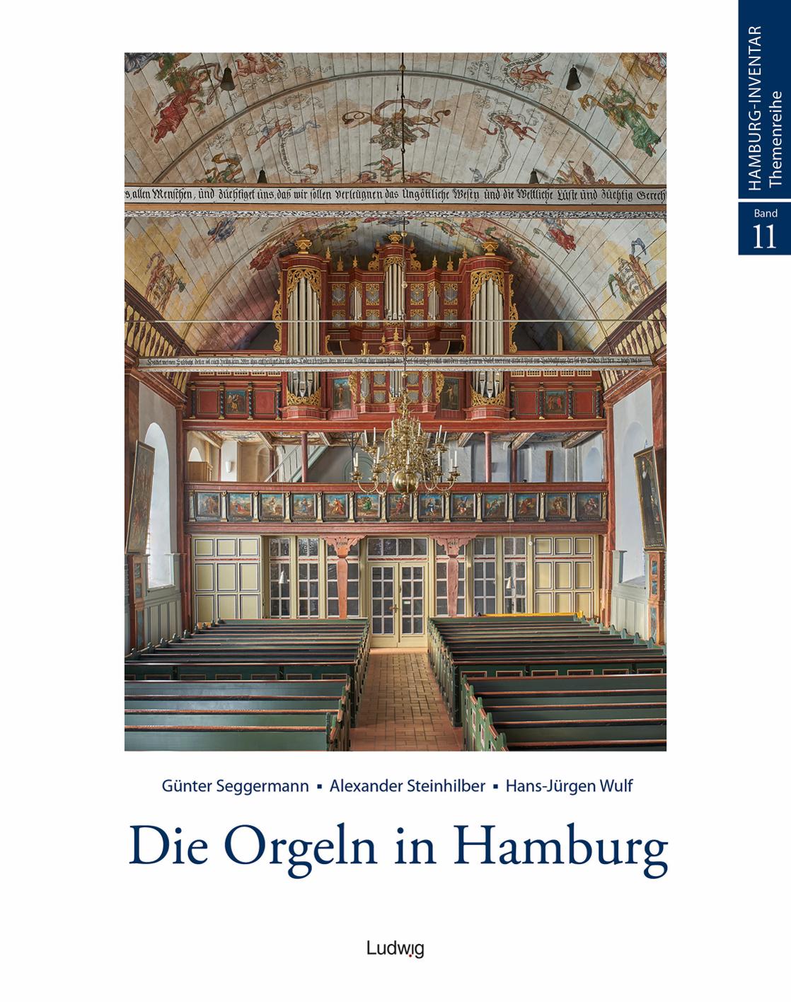 Vorderes Coverbild Die Orgeln in Hamburg