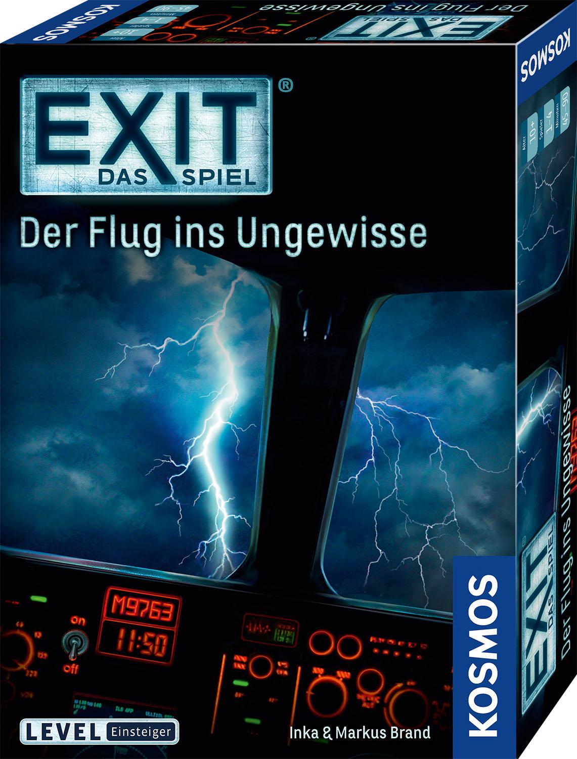 Vorderes Coverbild EXIT - Der Flug ins Ungewisse