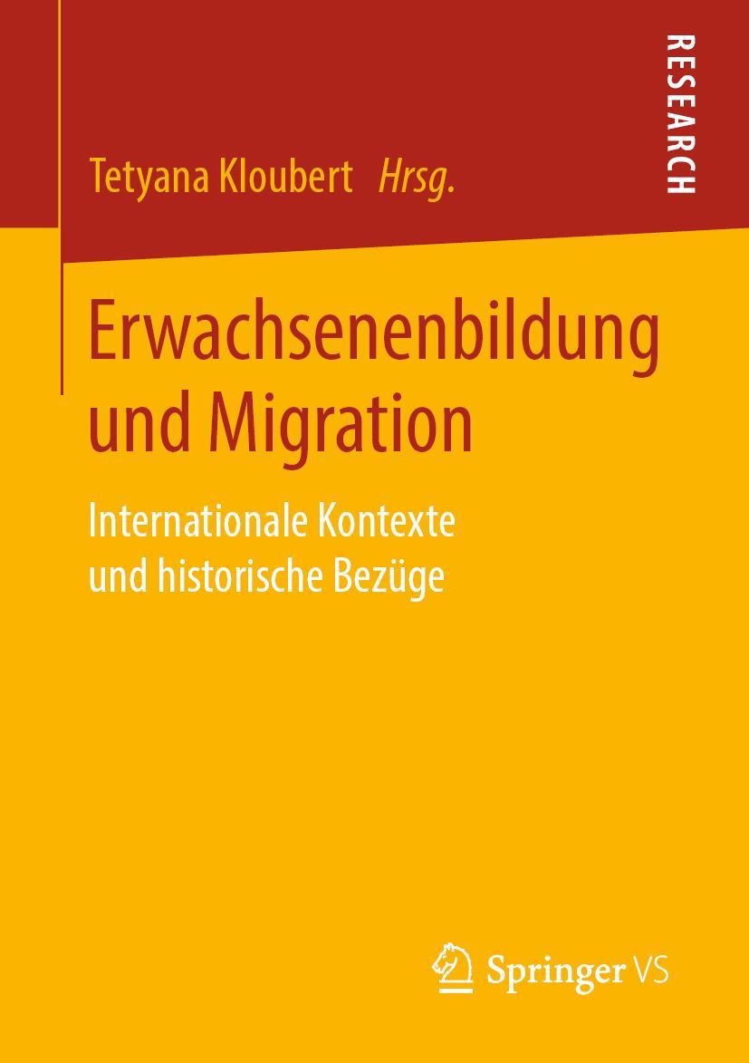Vorderes Coverbild Erwachsenenbildung und Migration