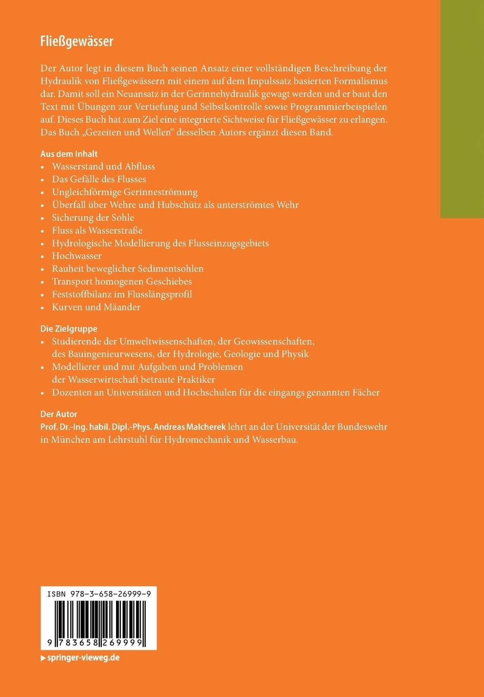 Rückseitencover Fließgewässer