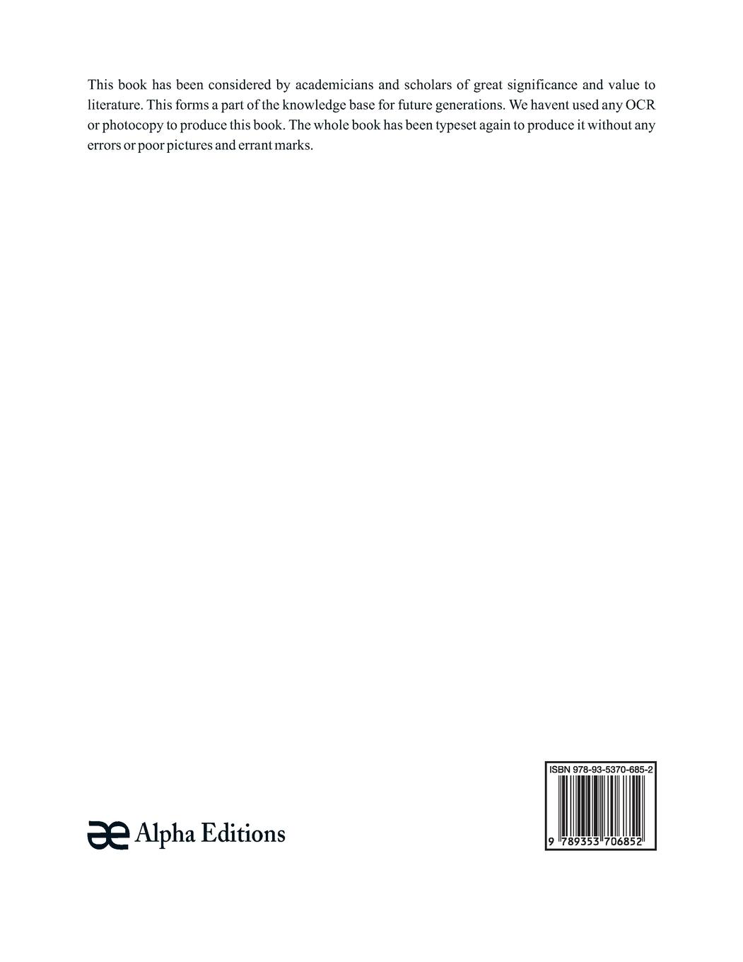 Rückseitencover English literature