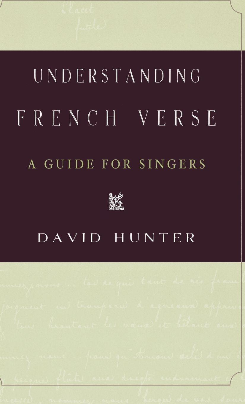 Vorderes Coverbild Understanding French Verse