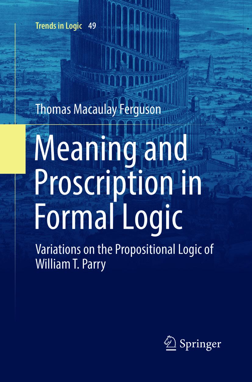 Vorderes Coverbild Meaning and Proscription in Formal Logic