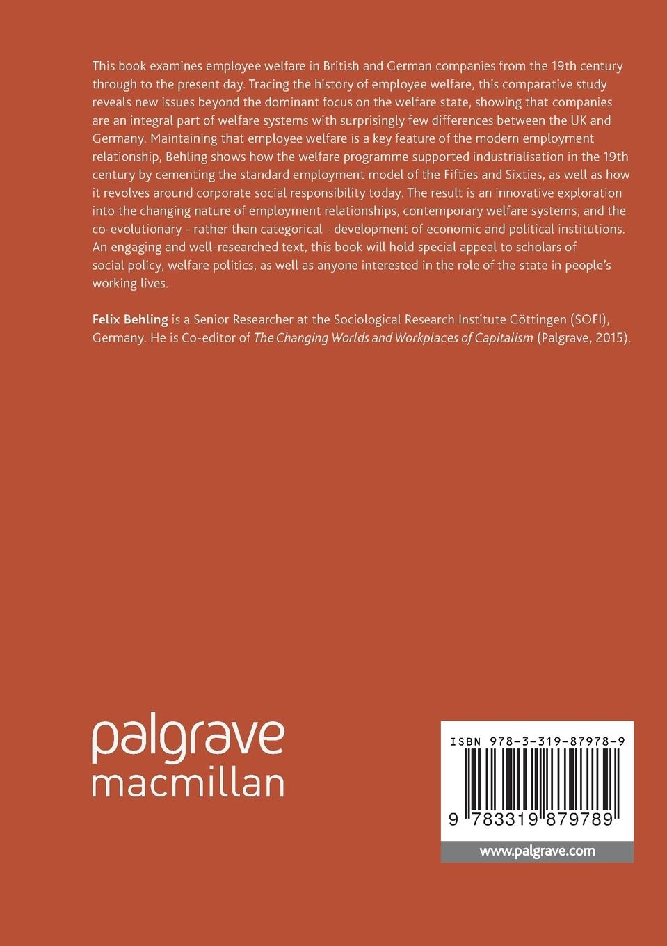 Rückseitencover Welfare Beyond the Welfare State