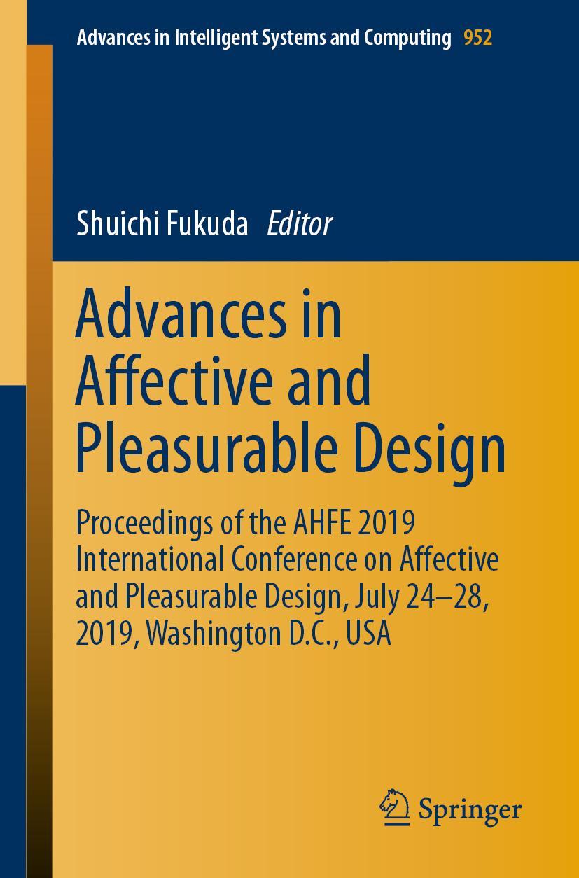 Vorderes Coverbild Advances in Affective and Pleasurable Design
