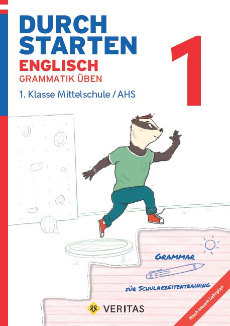 Vorderes Coverbild Durchstarten 1. Klasse - Englisch AHS/ BHS - Grammatik