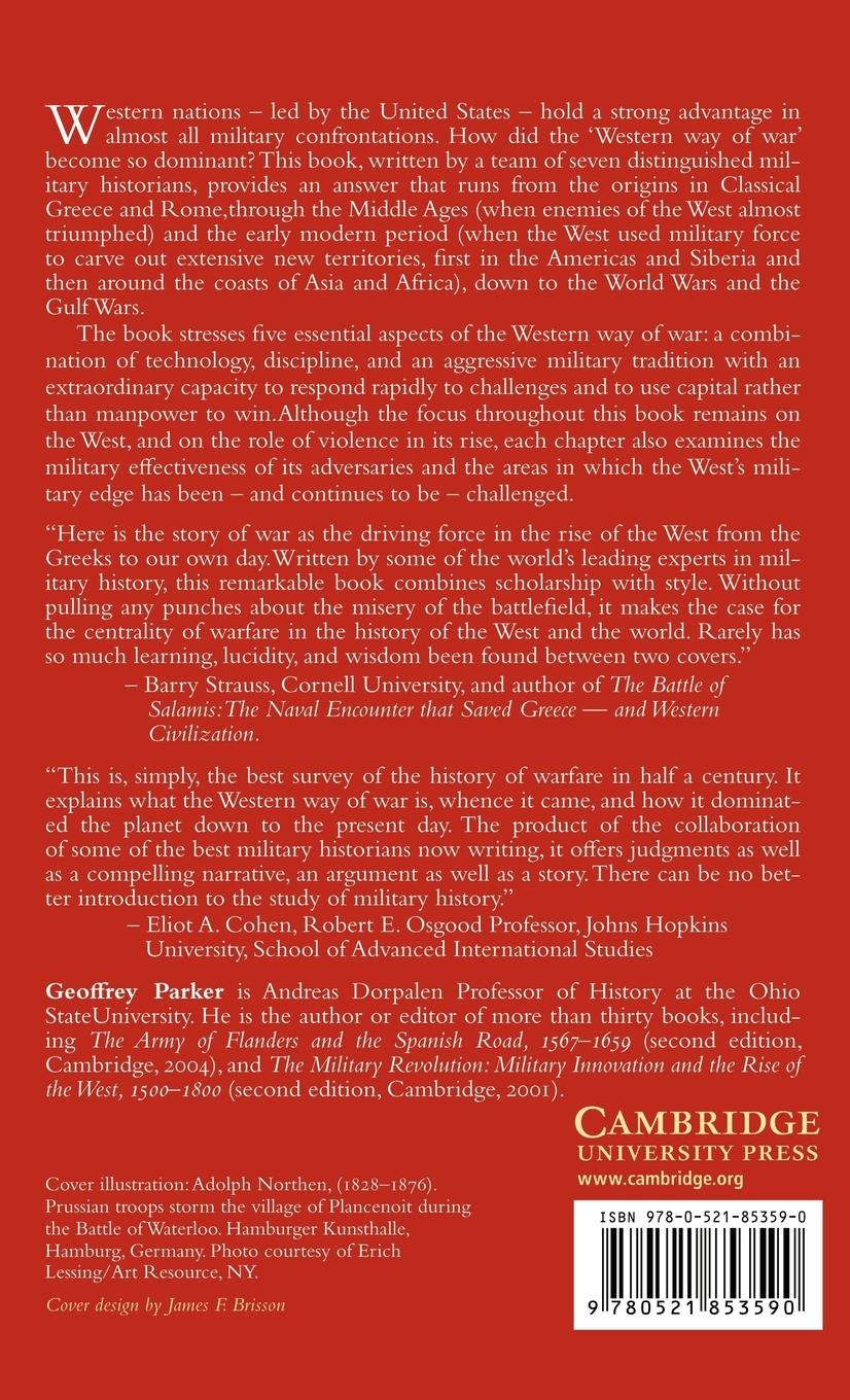 Rückseitencover The Cambridge History of Warfare