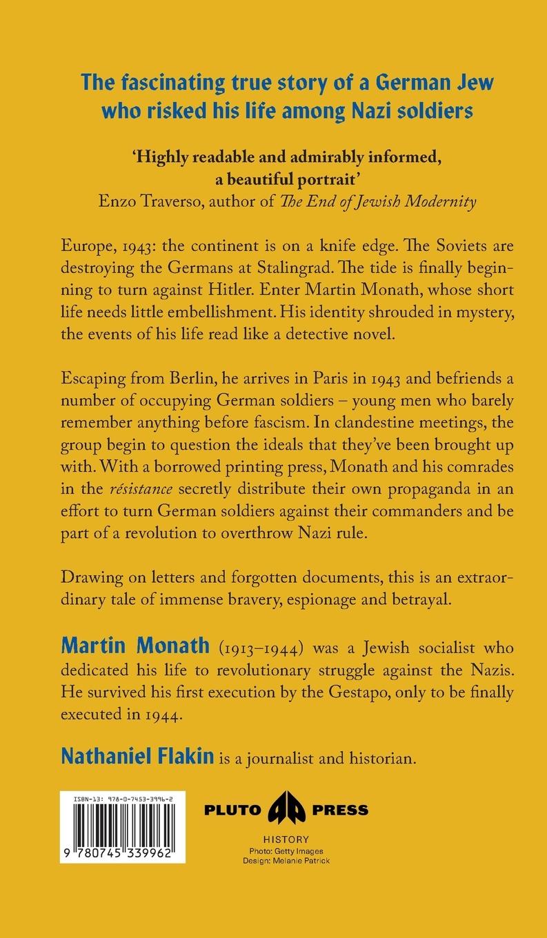 Rückseitencover Martin Monath