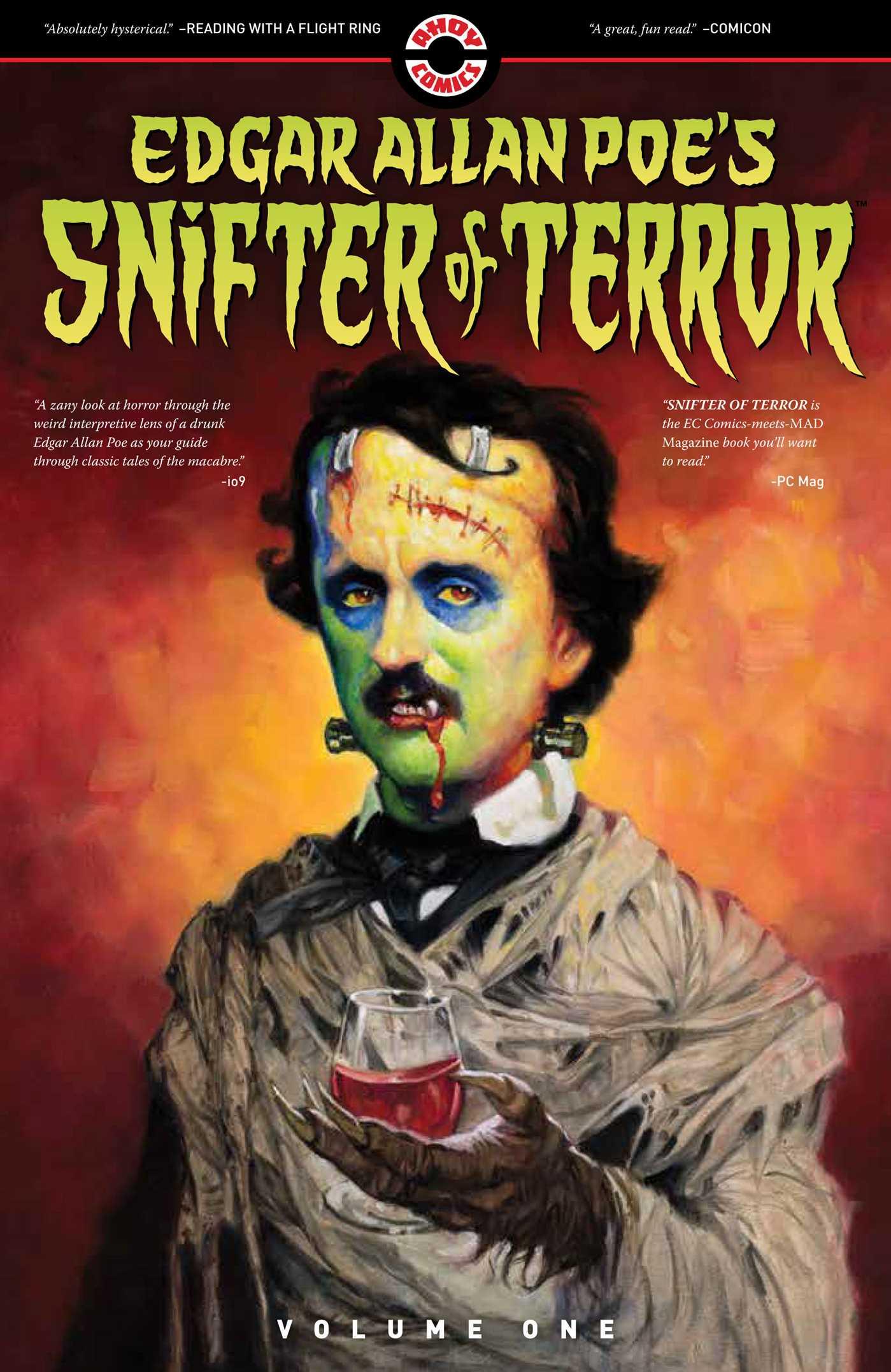 Vorderes Coverbild Edgar Allan Poe's Snifter of Terror