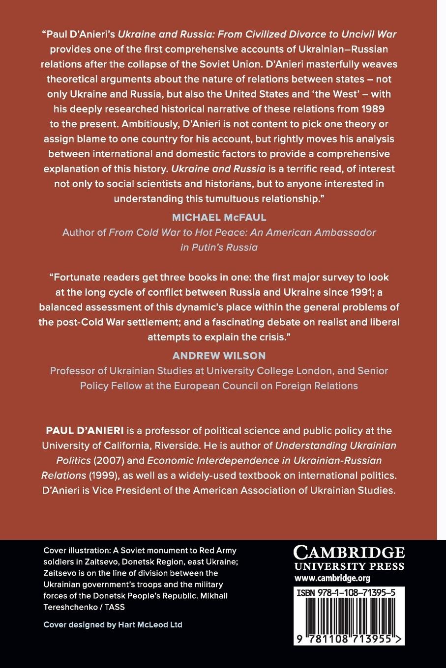 Rückseitencover Ukraine and Russia