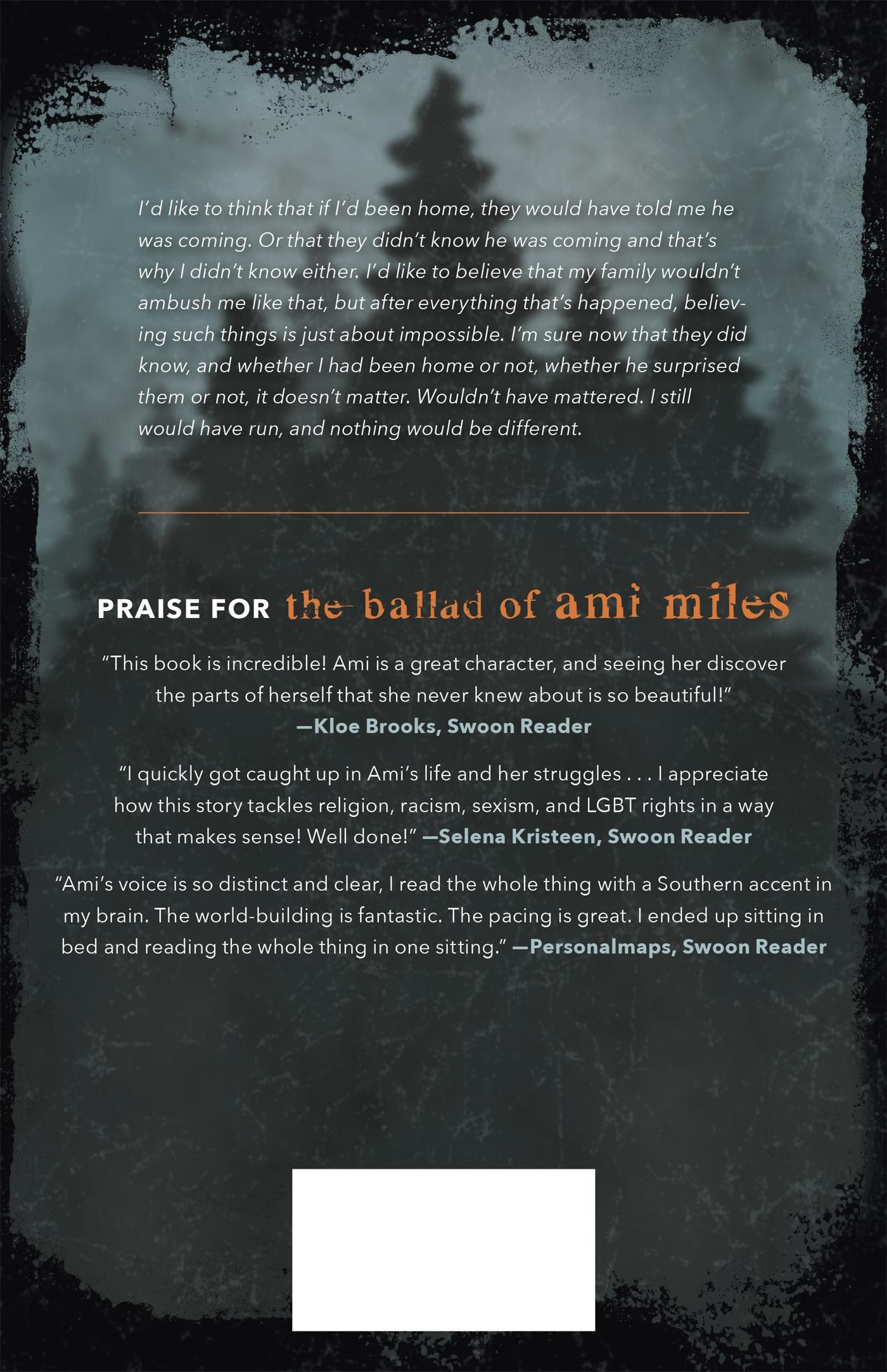 Rückseitencover The Ballad of Ami Miles