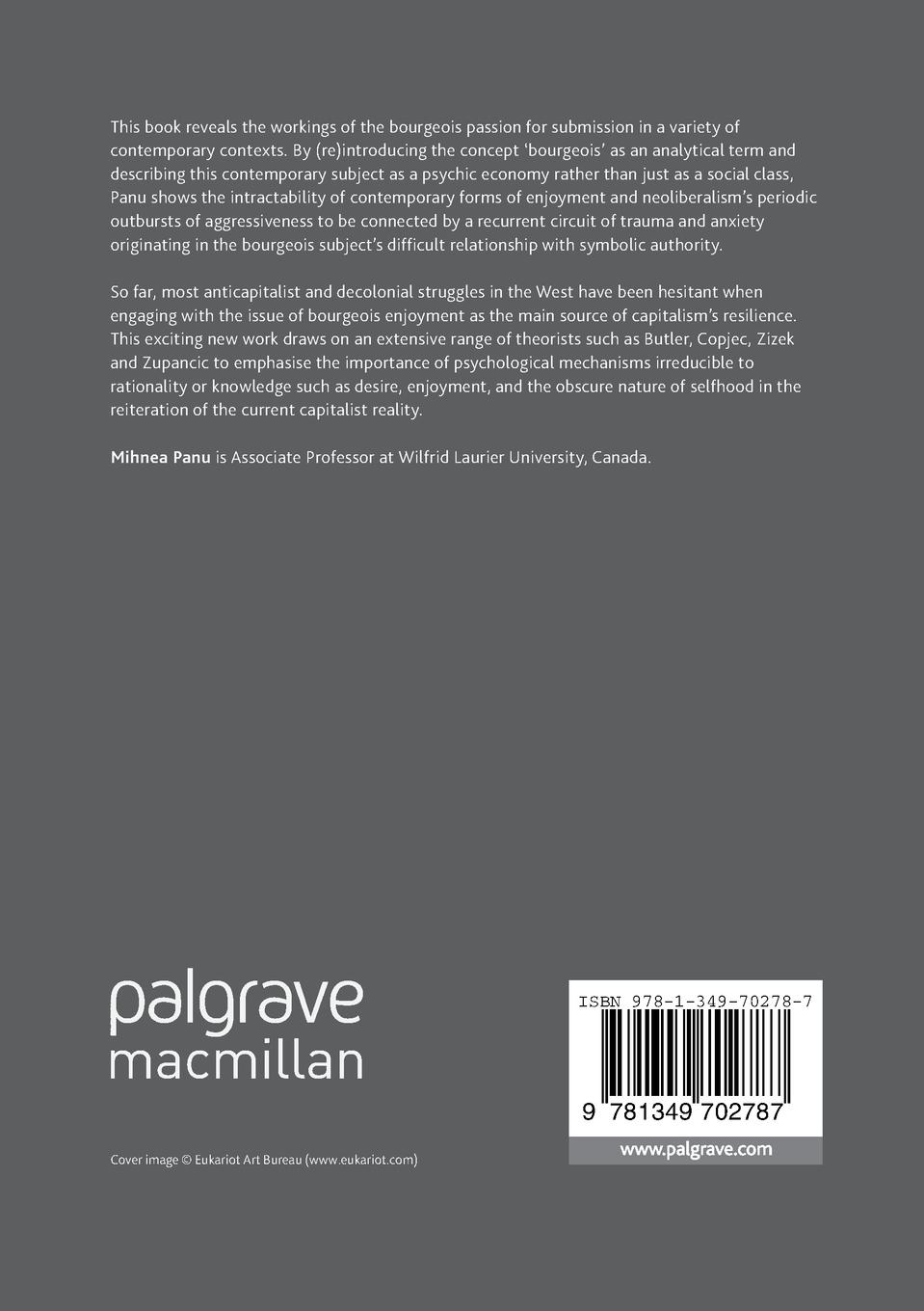 Rückseitencover Enjoyment and Submission in Modern Fantasy