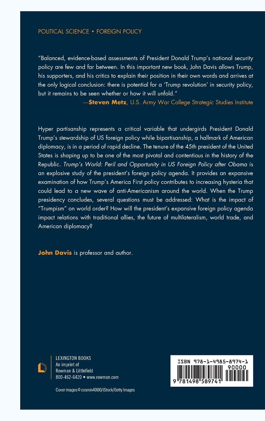 Rückseitencover Trump's World