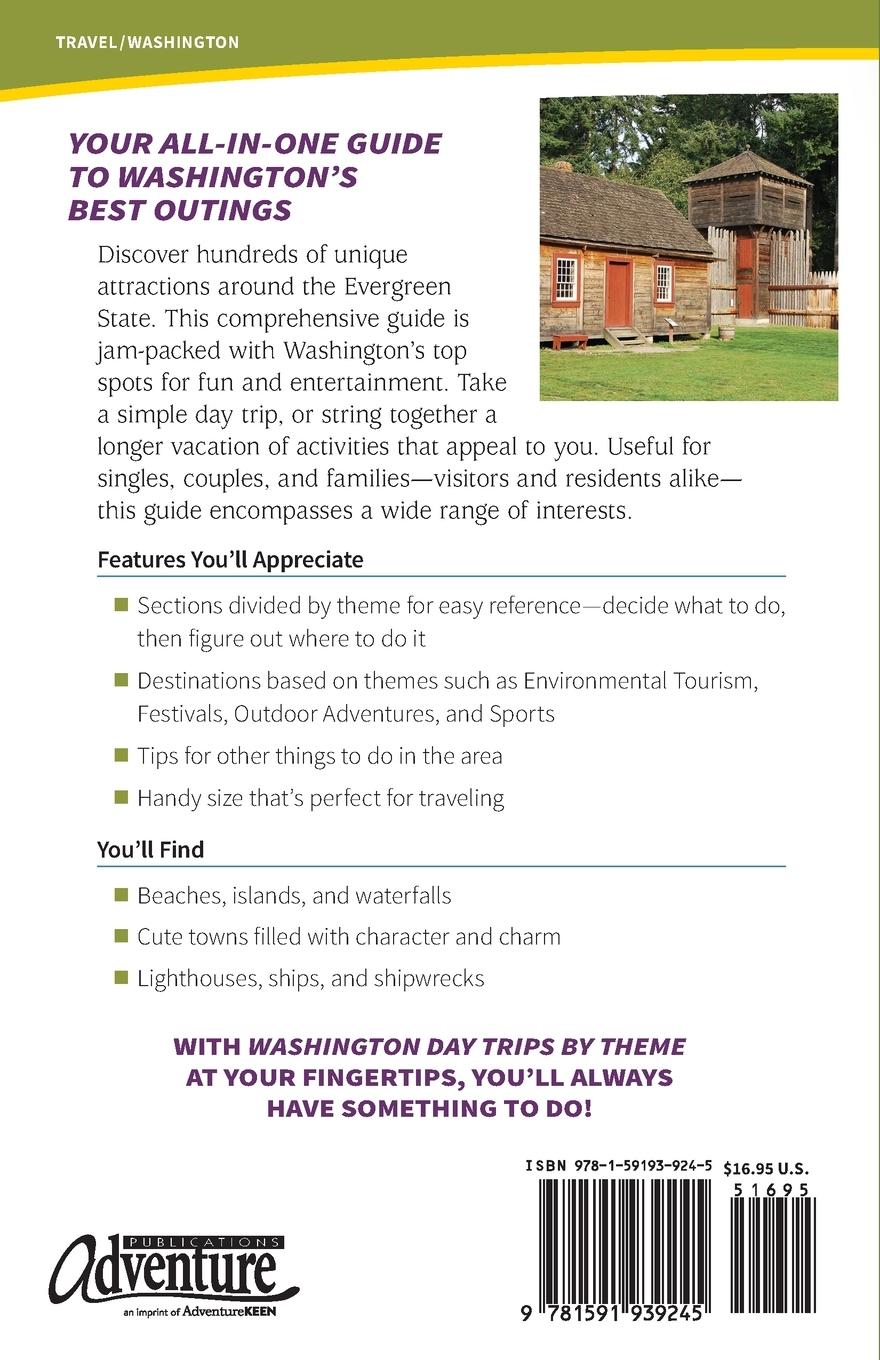 Rückseitencover Washington Day Trips by Theme